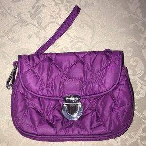 Vera Bradley Purple Wristlet